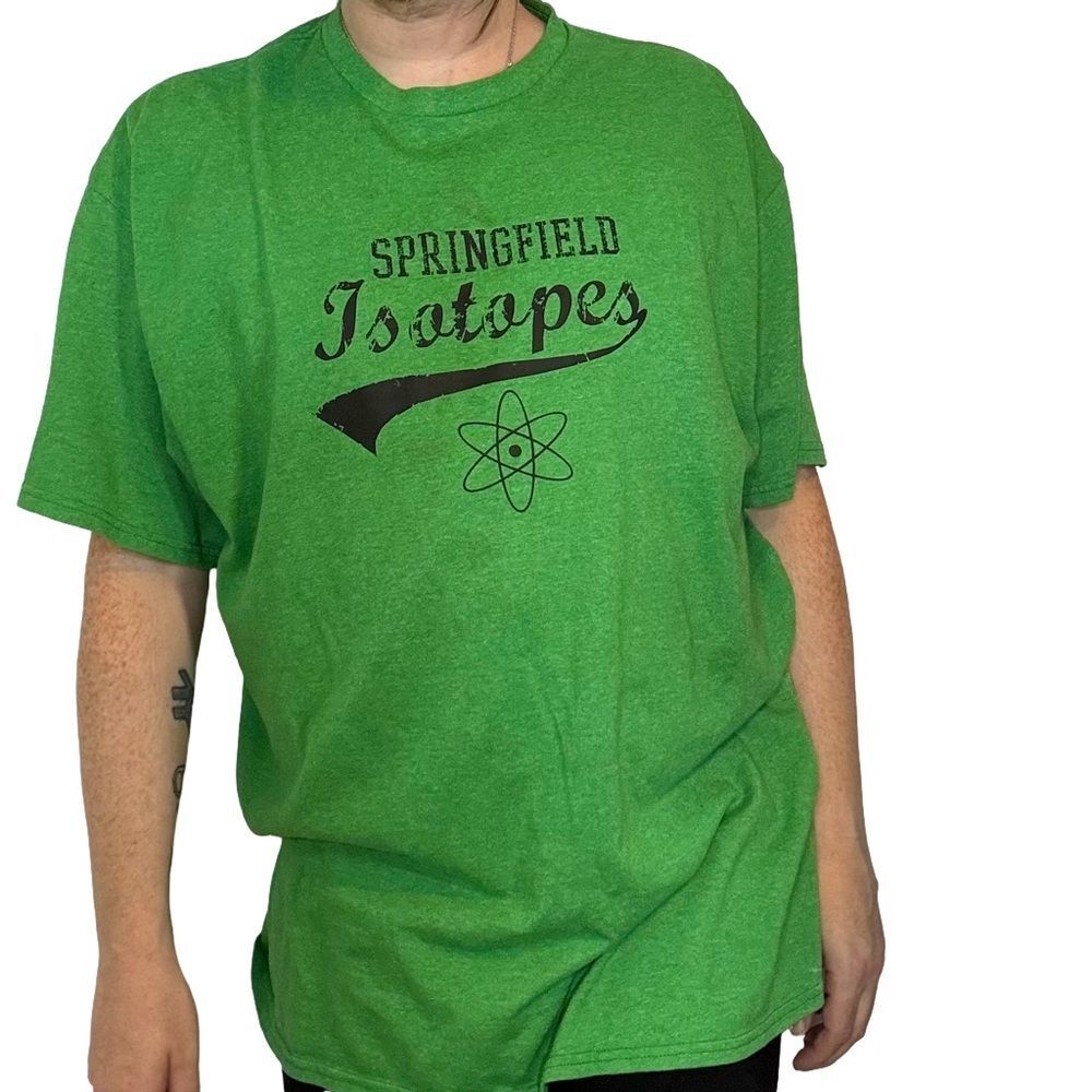 The Simpsons - Springfield Isotopes T-Shirt Size 2xl